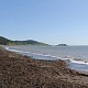 Охотское море. Дорога по песку